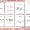 Cards Printed on White Cardstock (Version 2)