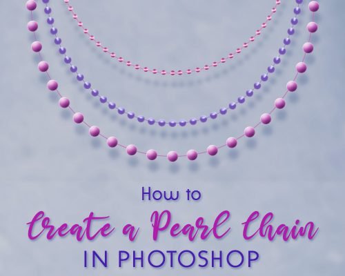 How To Create A Pearl Chain In Photoshop [Easy Photoshop Tutorial]
