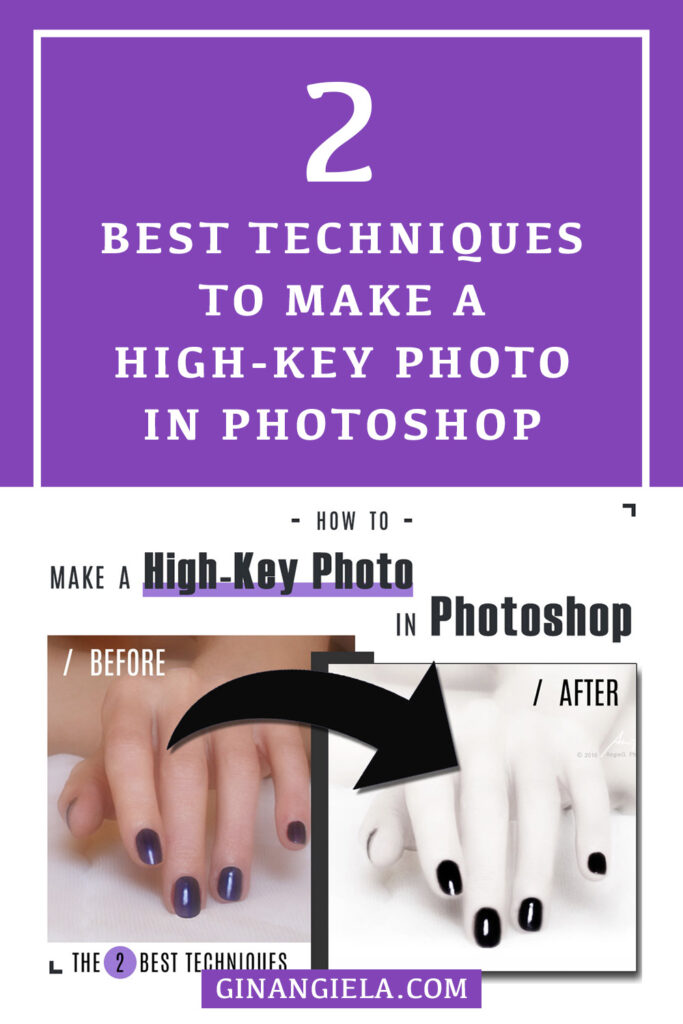 How to make a high-key photo in Photoshop