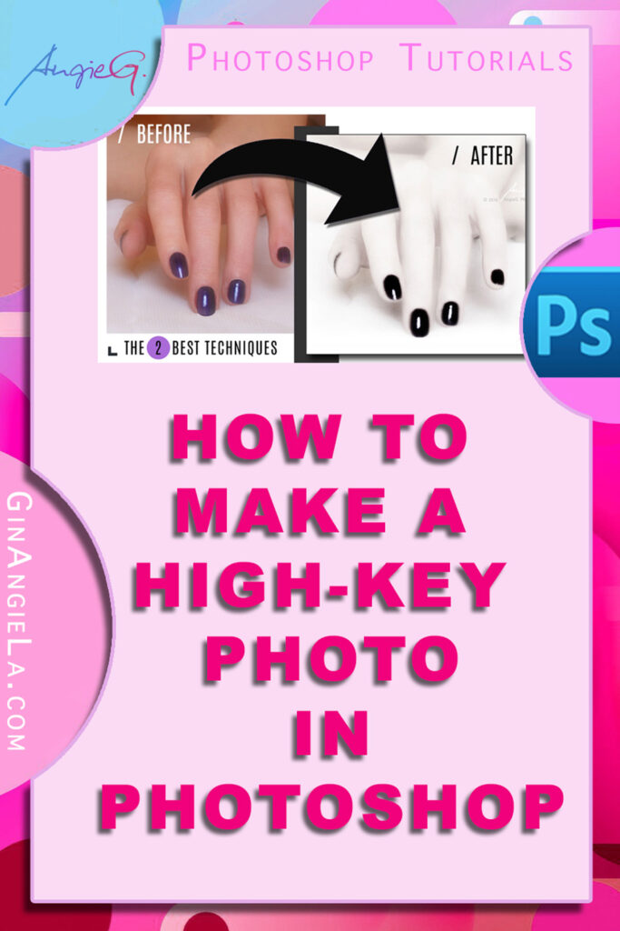 How to make a high-key photo in Photoshop