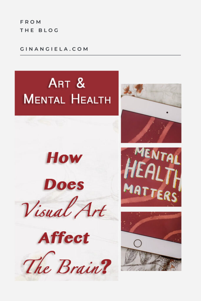 How does visual art affect the brain