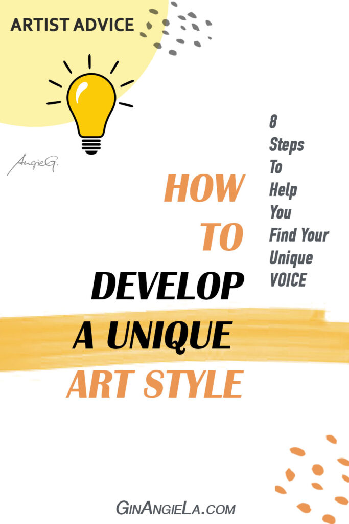 How to develop a unique art style