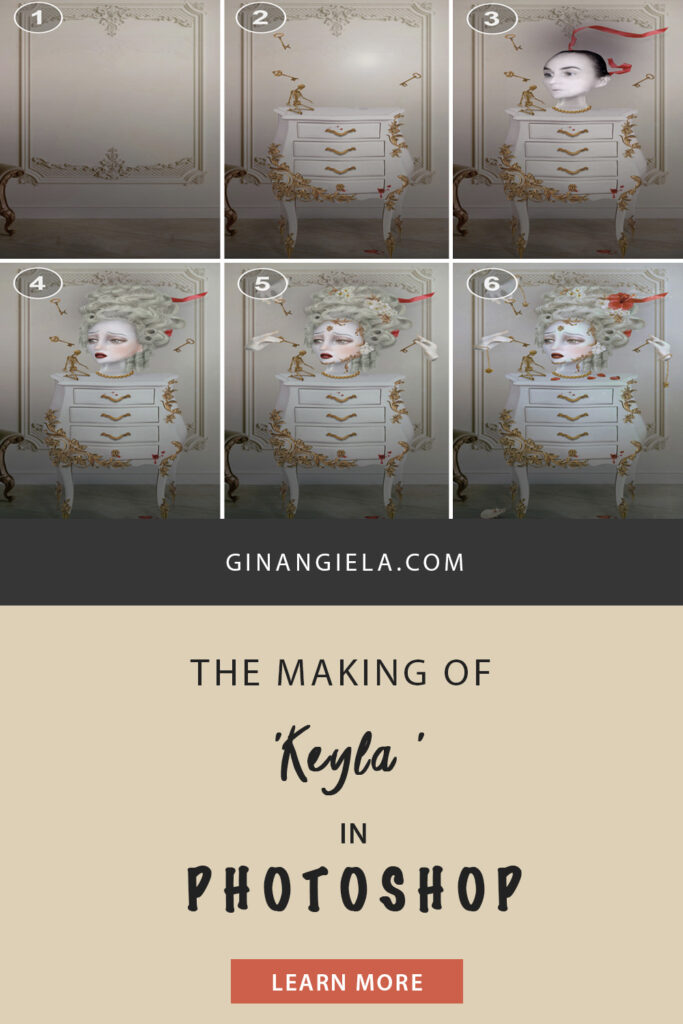 WiP Digital Art - Making of Keyla