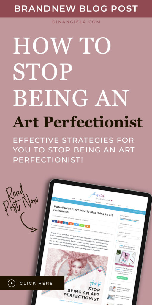 How to stop being an art perfectionist