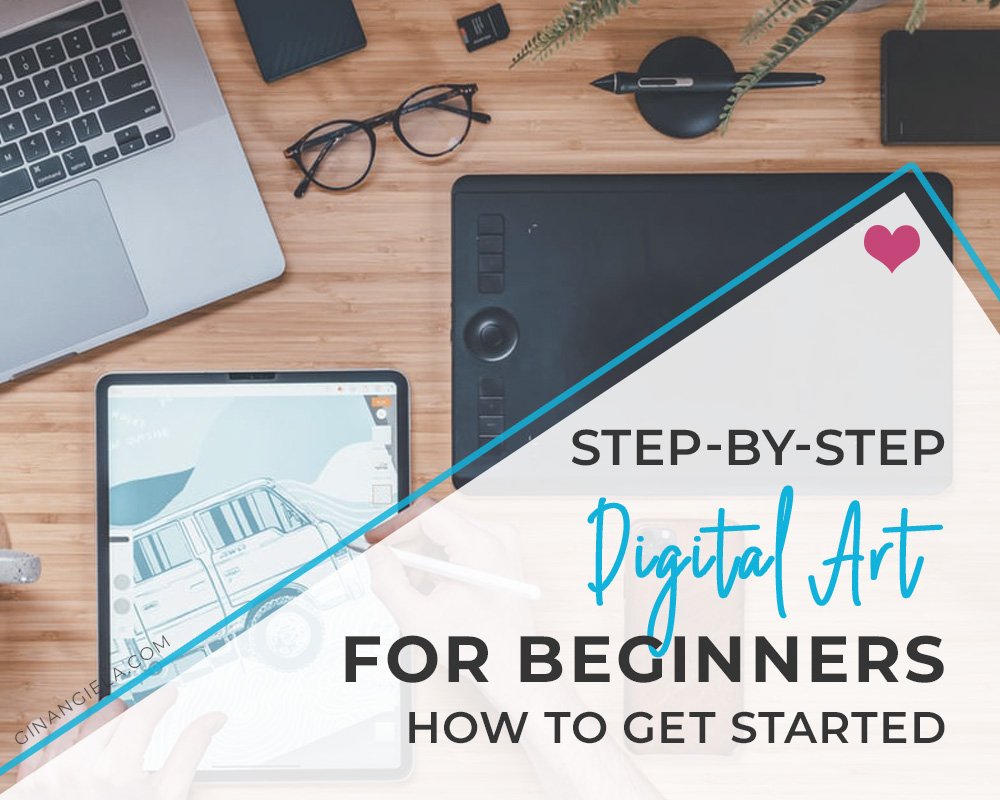 Step-by-step digital art for beginners