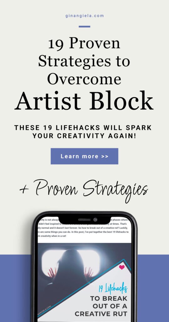 break out of a creative rut