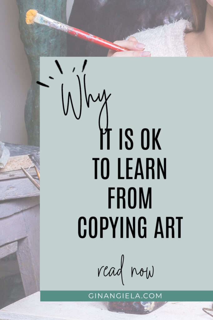 Is it OK learning from copying art?