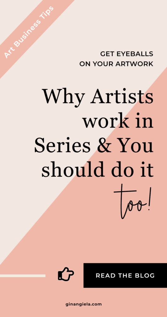 why should artists work in series