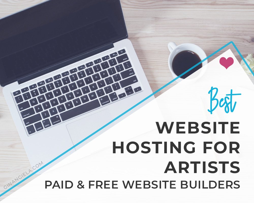 Best Website Hosting For Artists (Paid & Free Website Builders)