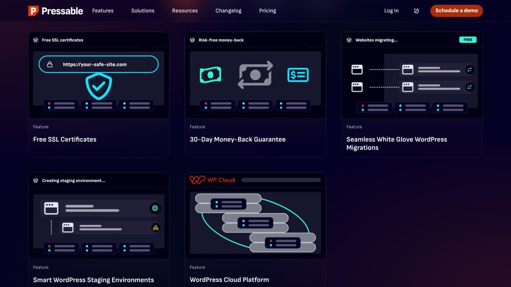 Pressable WordPress hosting