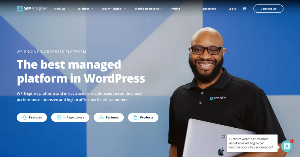 WP Engine provides the best web hosting for artists who want managed WordPress sites.