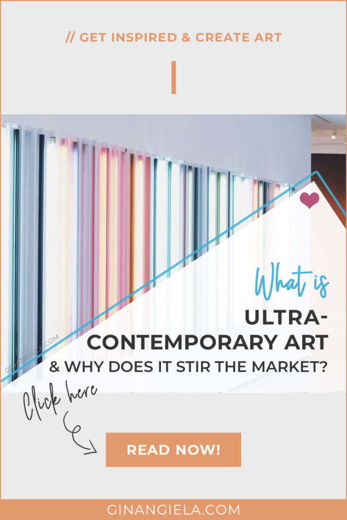 What is ultra-contemporary art?