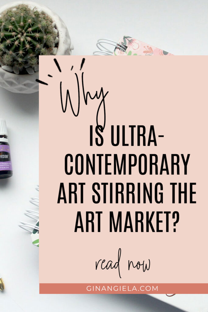 What is ultra-contemporary art?