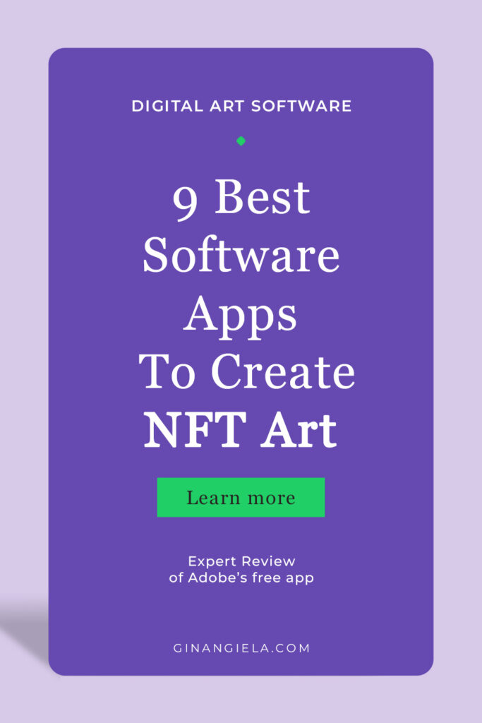 best software to create NFT art