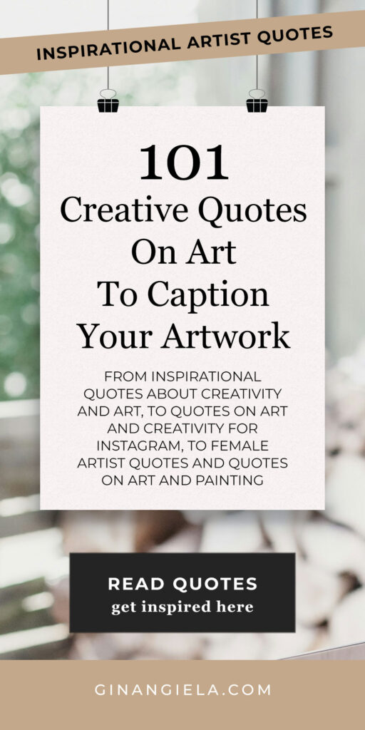 creative quotes on art