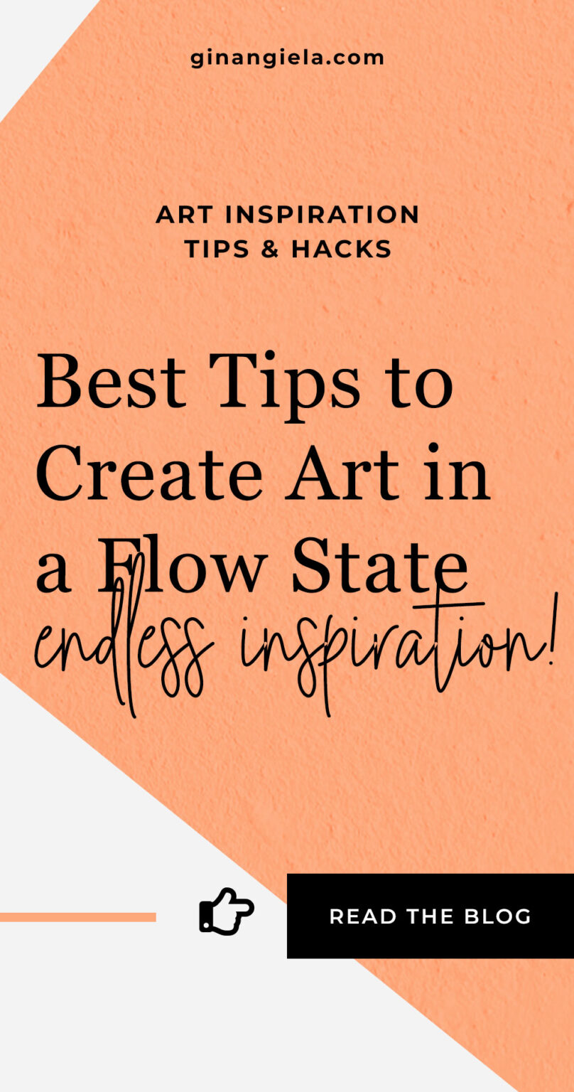 How To Get Into The Flow State In Art – And Stay There!