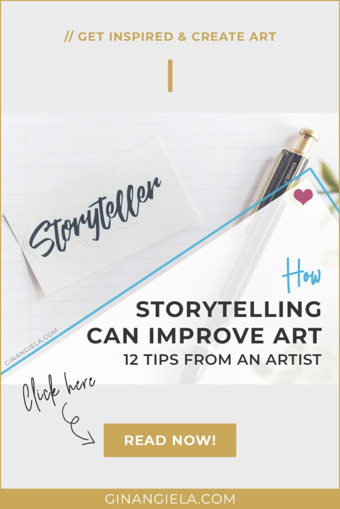 how can storytelling improve art
