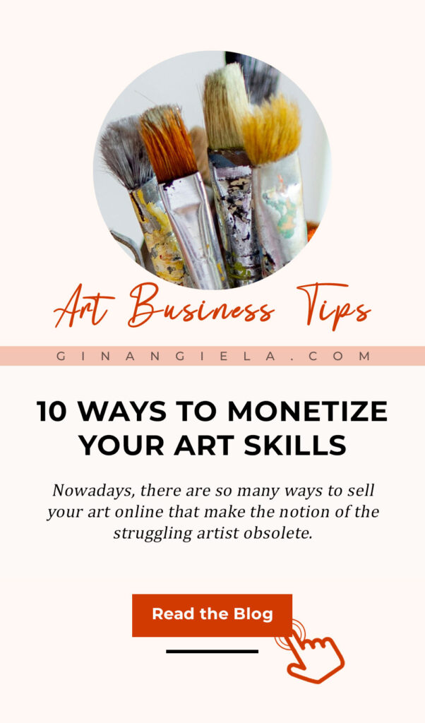 make a living as an artist