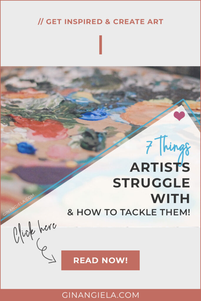 What do artists struggle with