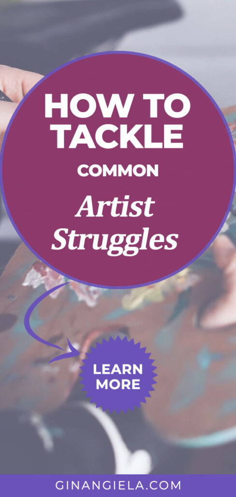 What do artists struggle with