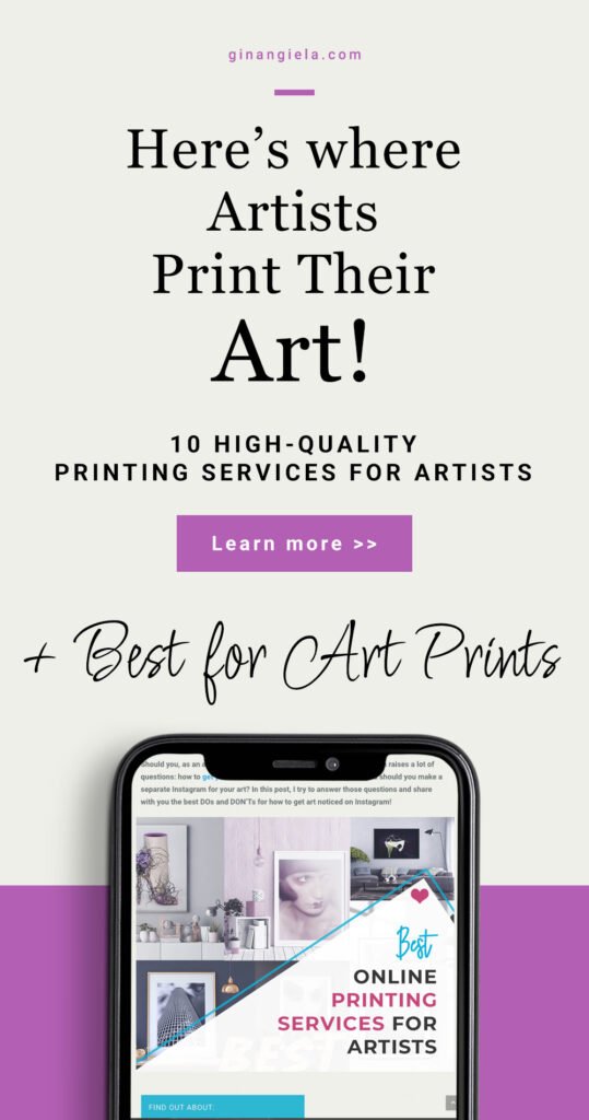 best online printing services for artists