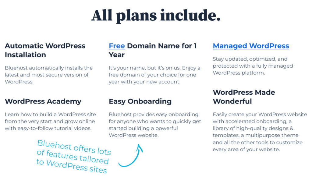 Bluehost WordPress hosting for artists