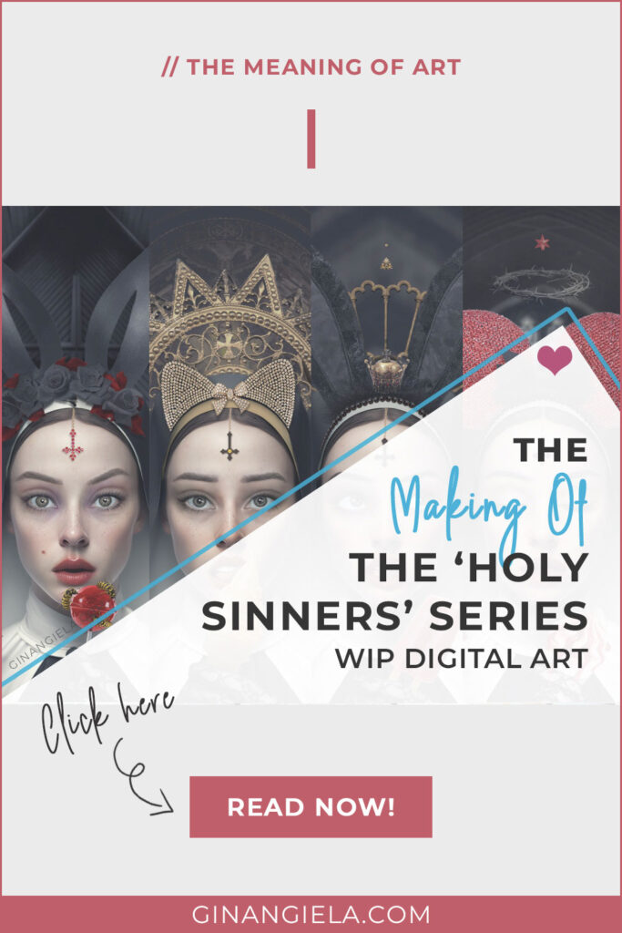 wip digital art: holy sinners