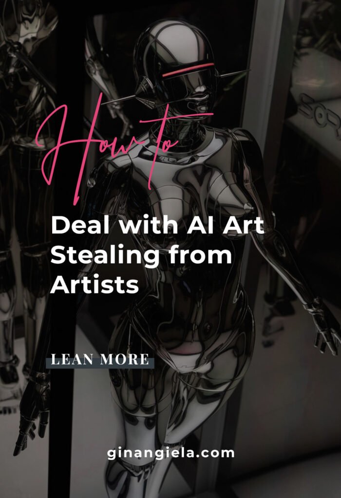 is AI art stealing from artists
