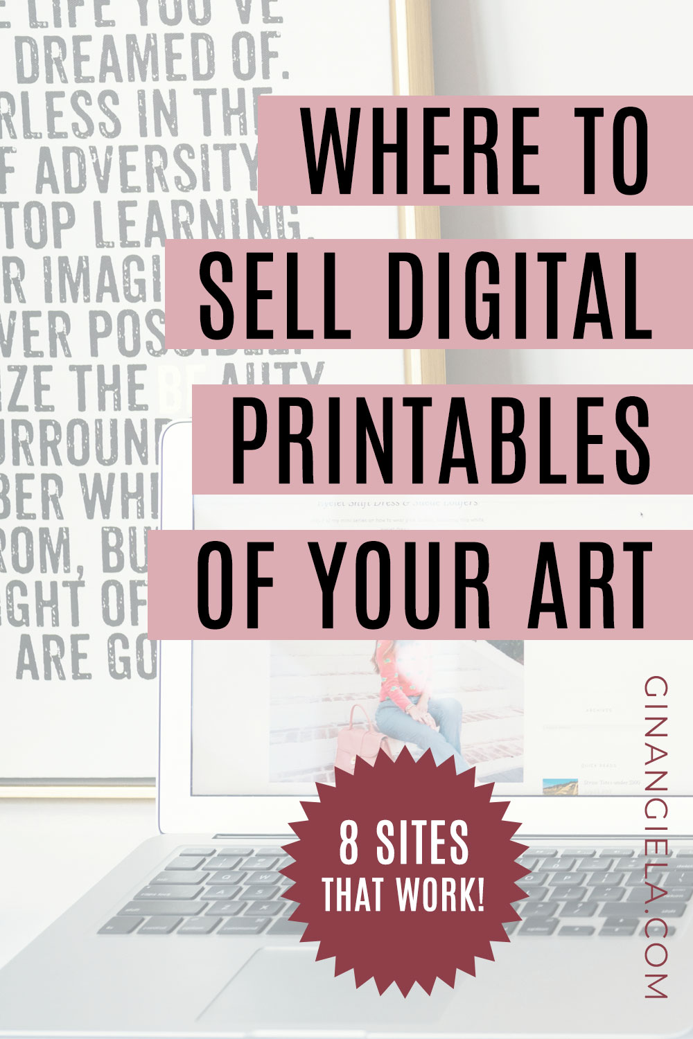 8 TOP Places To Sell Digital Printables Of Your Art