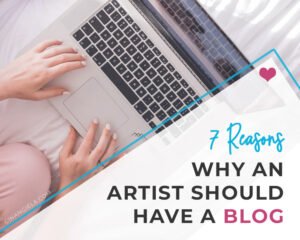 Should an artist have a blog?