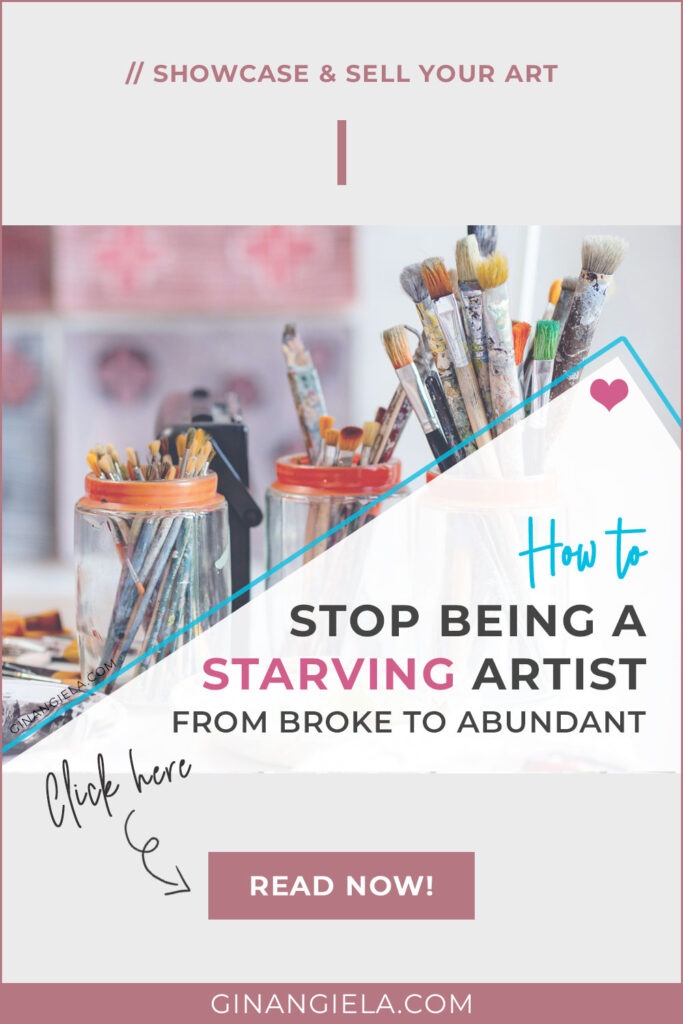 stop being a starving artist