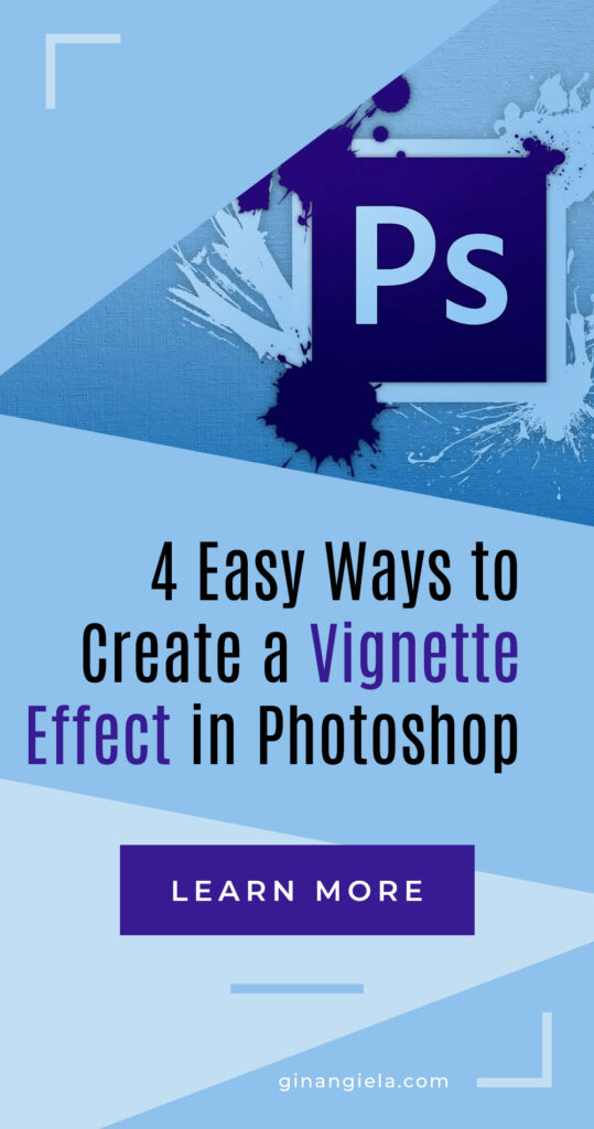 vignette effect in photoshop