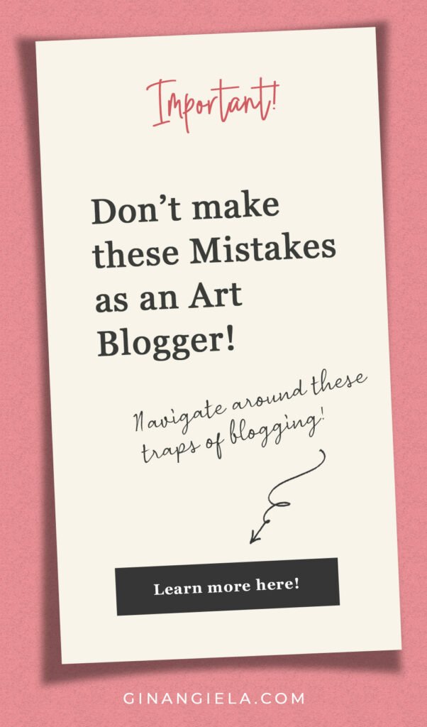mistakes in blogging