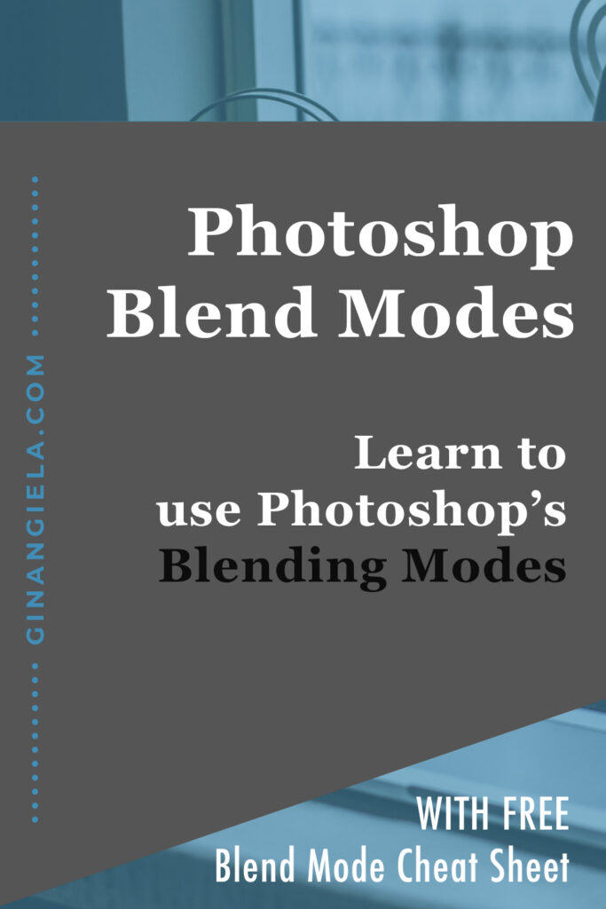 use blending modes in Photoshop