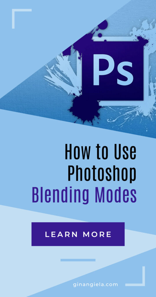 use blending modes in Photoshop