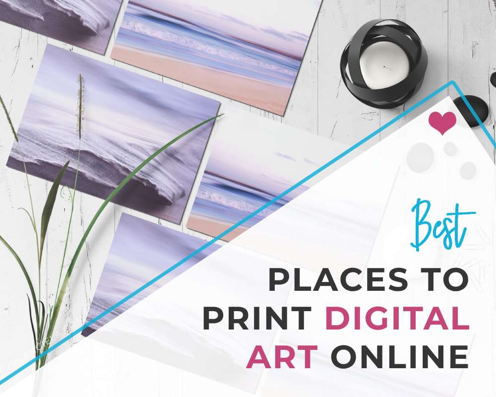 where to print digital art