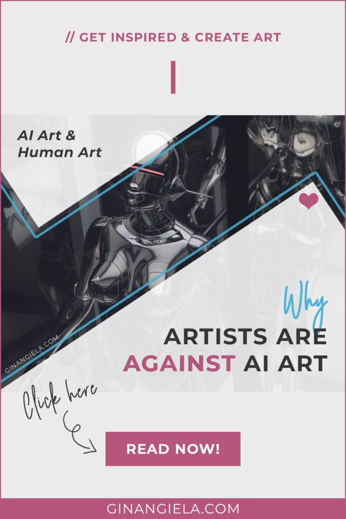 why are artists against AI art