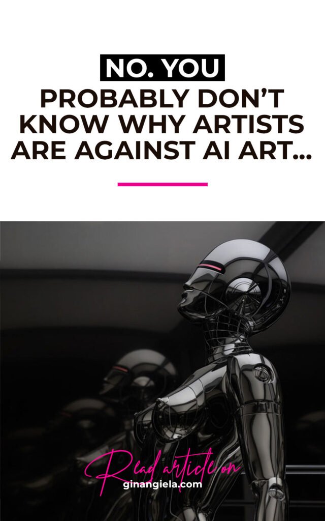 why are artists against AI art