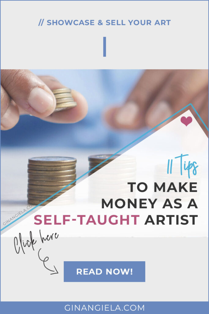 make money as a self-taught artist