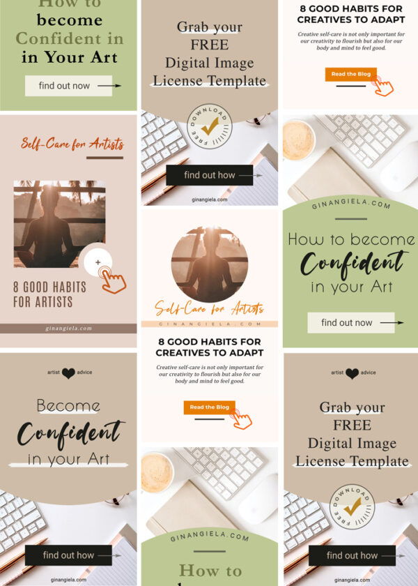 High-Conversion Pinterest Pin Templates for Photoshop