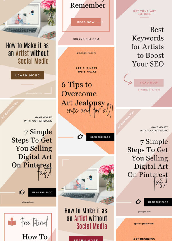 High-Conversion Pinterest Pin Templates for Photoshop