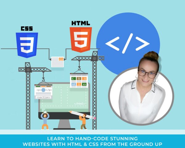 Web Design Bootcamp: Hand-Coding Websites with HTML & CSS (Online Course)