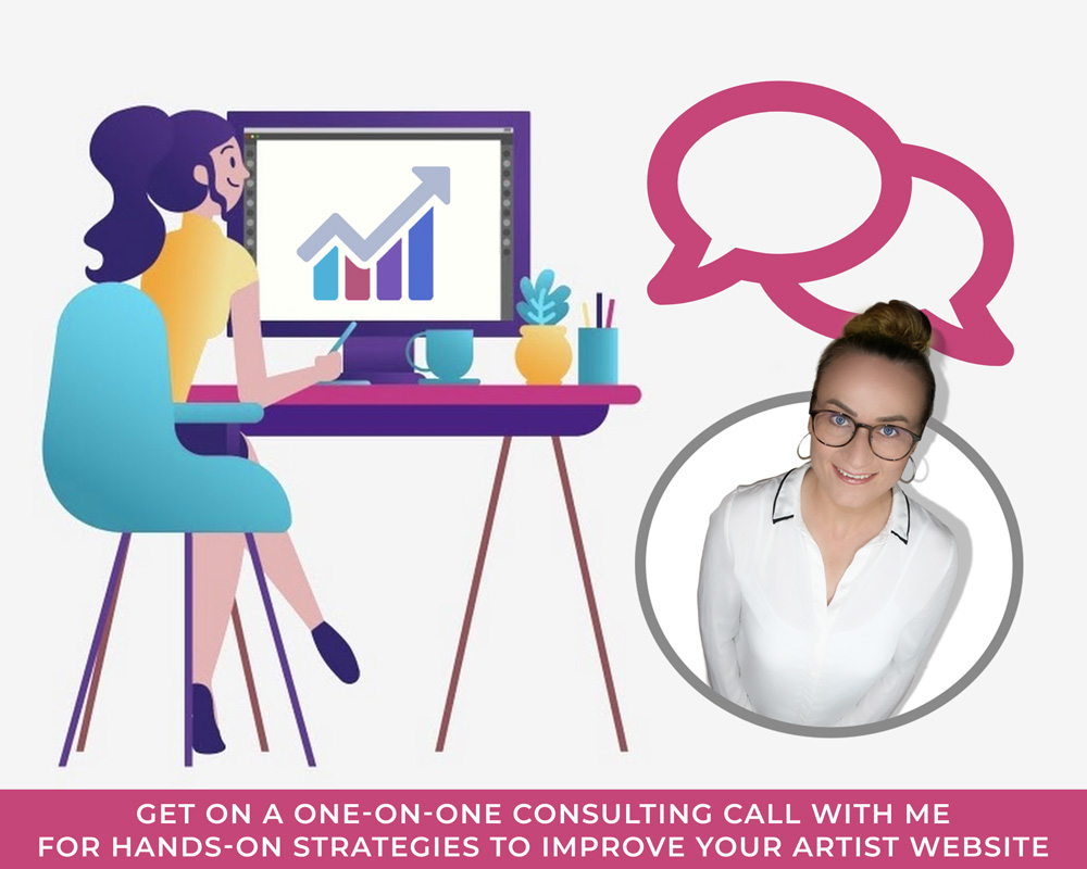 One-on-One Website Consulting for Creatives