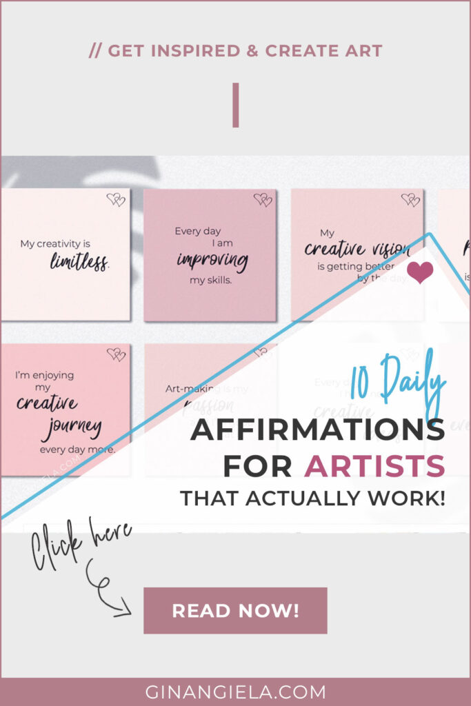 daily affirmations for artists