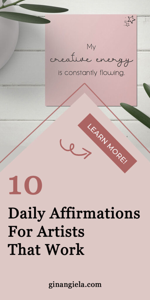 daily affirmations for artists