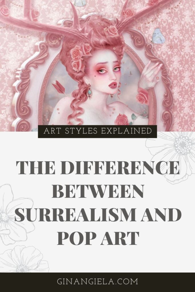 difference between surrealism and pop art