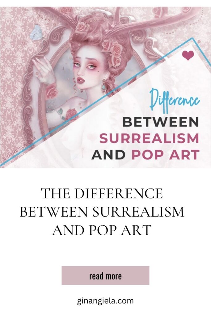 difference between surrealism and pop art