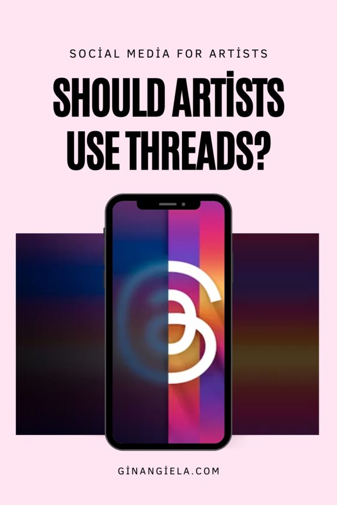 should artists use threads