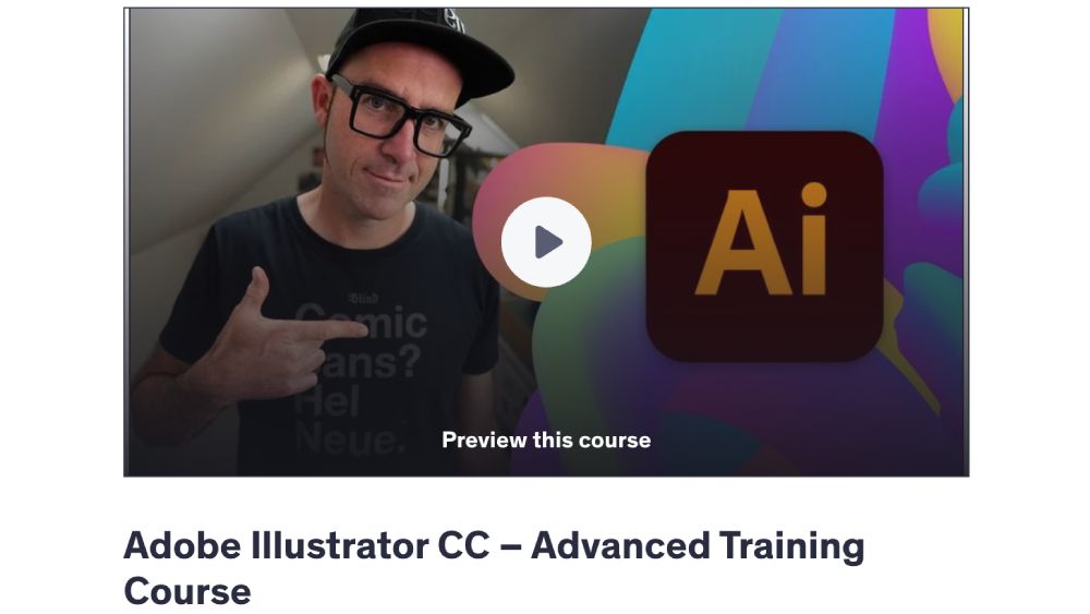 Adobe Illustrator Advanced Training (Udemy)