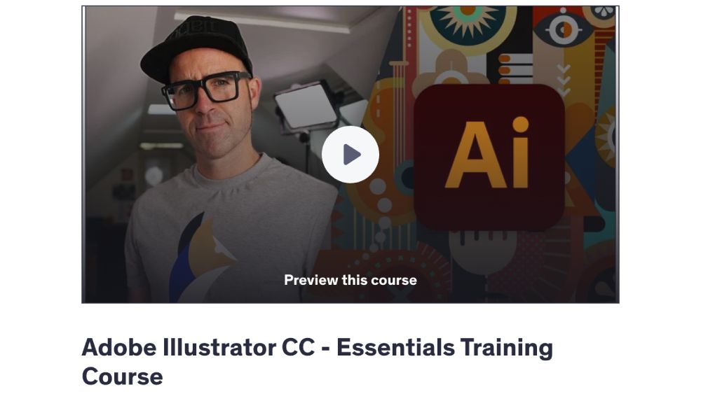 Adobe Illustrator Essential Training (Udemy)